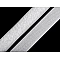 Klettverschluss haken + schlaufen breite 20 mm - Weiß (25 Meter)