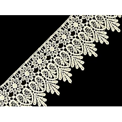 Ätzspitze breite 70 mm - Hell-créme (1 Meter)