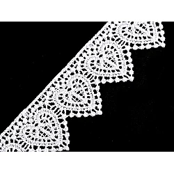 Ätzspitze breite 35 mm - Weiß (1 Meter)