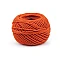 Baumwollgarn für makramee/zum häkeln, 40 g, entwirbar - Karottenorange (1 Stück)