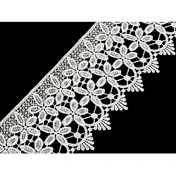 Ätzspitze breite 85 mm - Créme sehr hell (1 Meter)