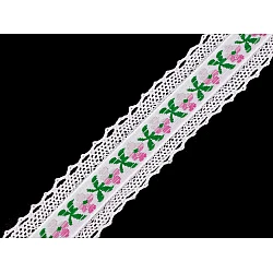 Baumwollspitze/einsatzspitze breite 30 mm - Weiß (1 Meter)