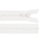 Knochenreißverschluss ykk nr. 5, länge 60 cm, für jacken - Weiß (1 Stück)