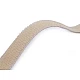 Klettband breite 20 mm elastisch plüsch - Hellbeige (1 Meter)