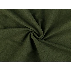 Soft fleece für kleidung - Olivengrün (1 Meter)