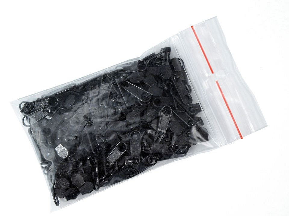 Schieber für spiralreißverschlüsse nr. 3 für pol-meterware - Nickel (10 Stücke)