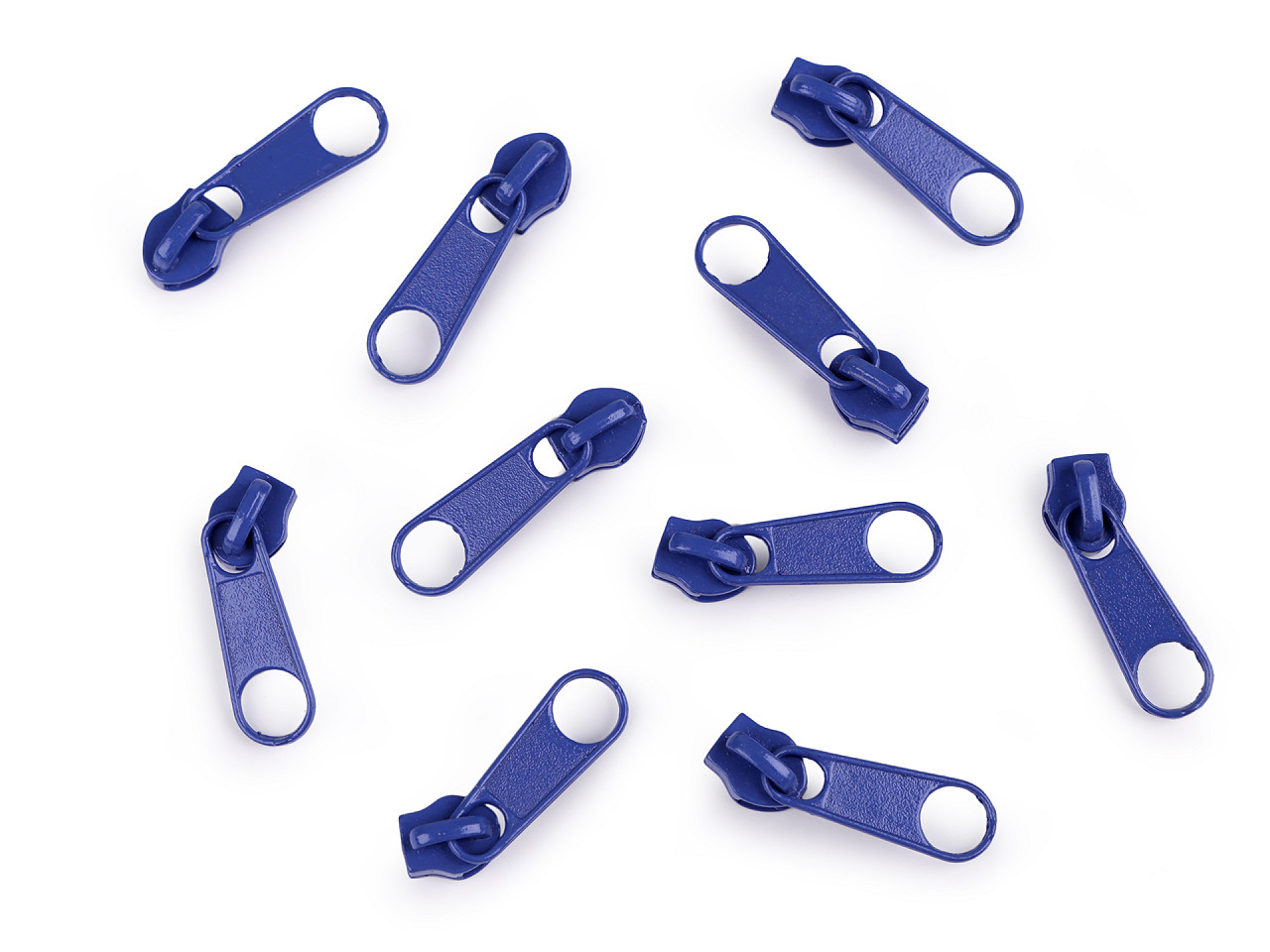 Schieber für spiralreißverschlüsse nr. 3 für pol-meterware - Nickel (10 Stücke)