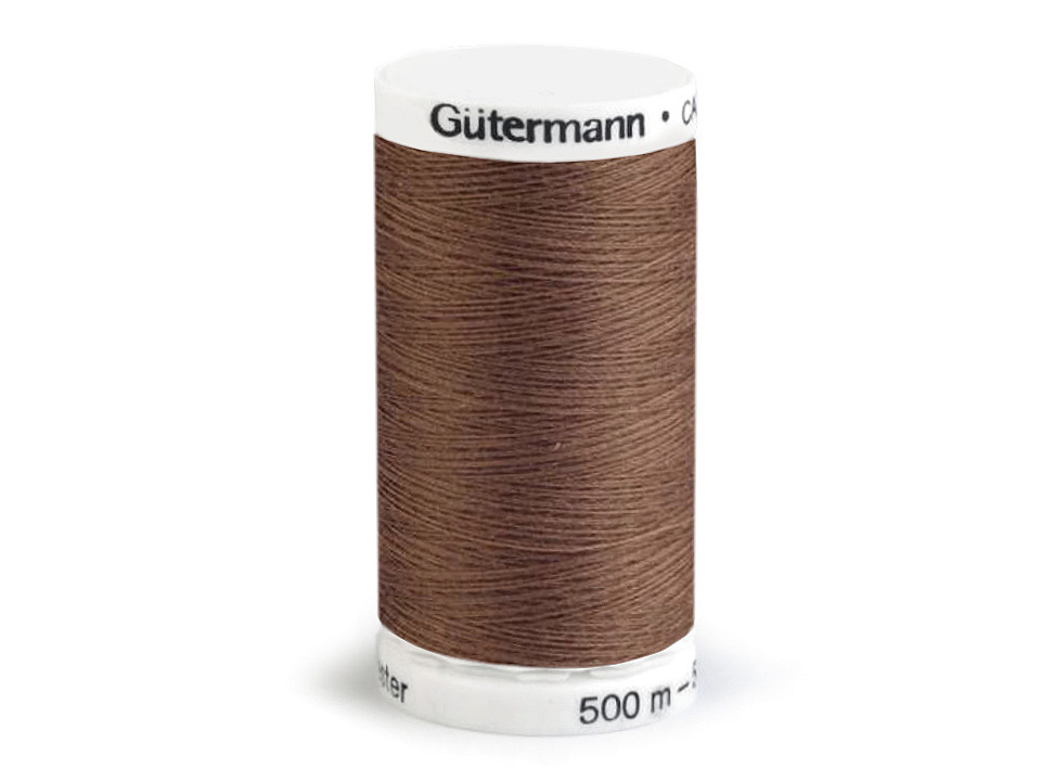 Nähgarn polyester wickel 500 m gütermann - Indian tan (1 Stück)