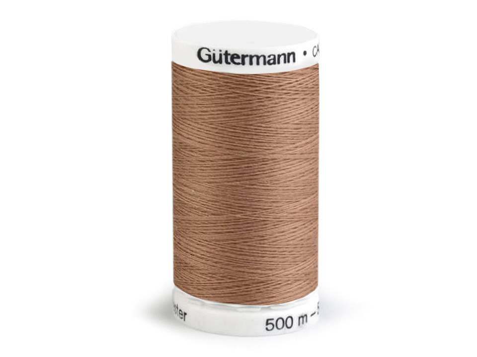 Nähgarn polyester wickel 500 m gütermann - Indian tan (1 Stück)