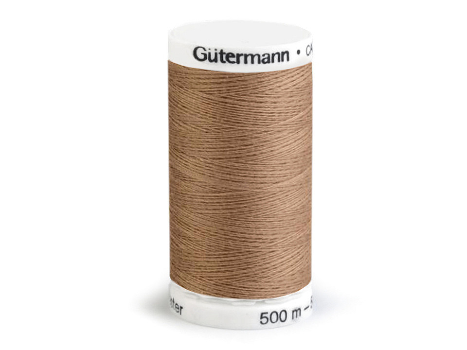 Nähgarn polyester wickel 500 m gütermann - Indian tan (1 Stück)