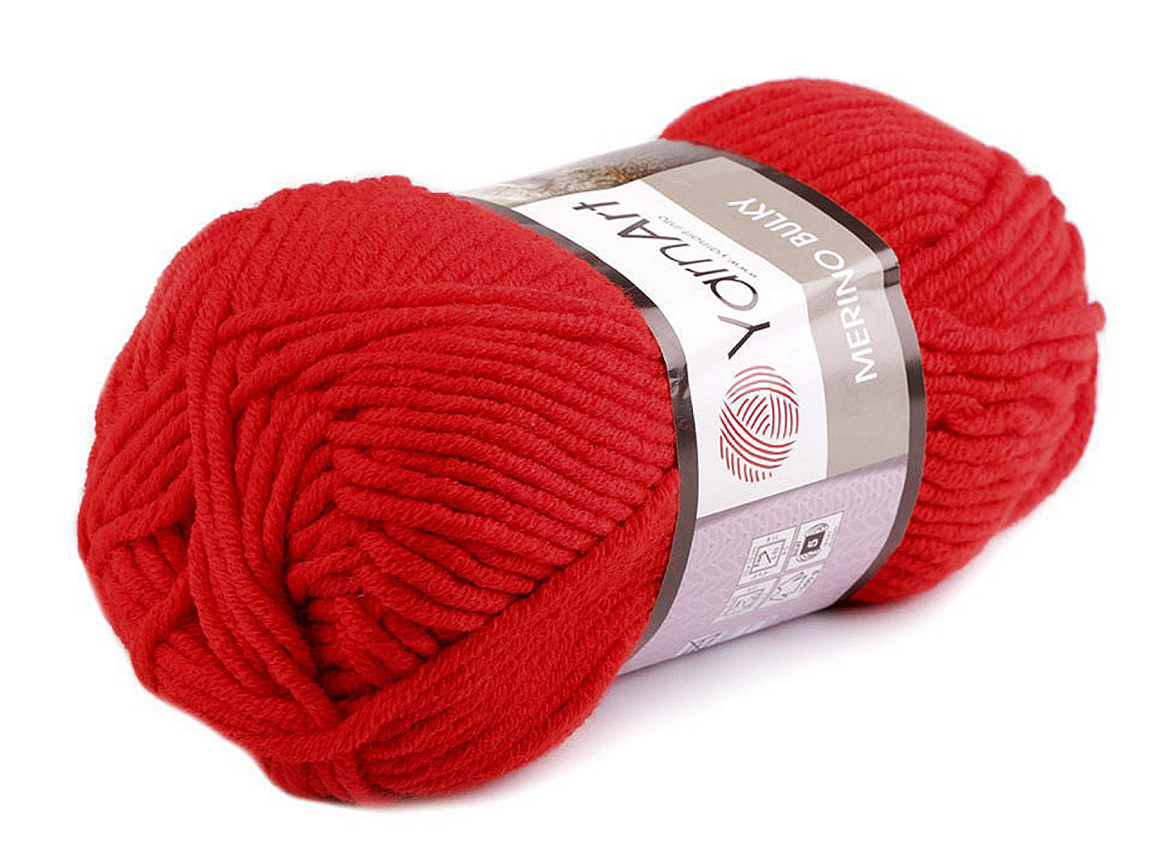 Strickgarn merino bulky 100 g - Grau hematit (1 Stück)