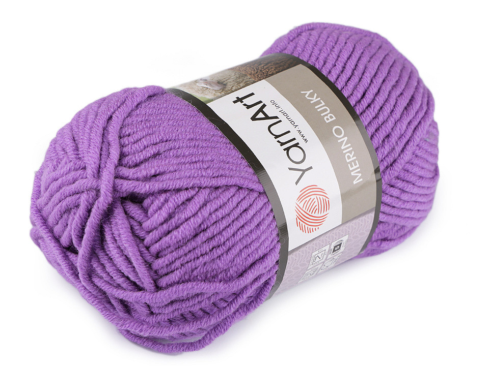 Strickgarn merino bulky 100 g - Grau hematit (1 Stück)