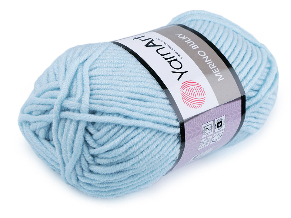 Strickgarn merino bulky 100 g - Grau hematit (1 Stück)