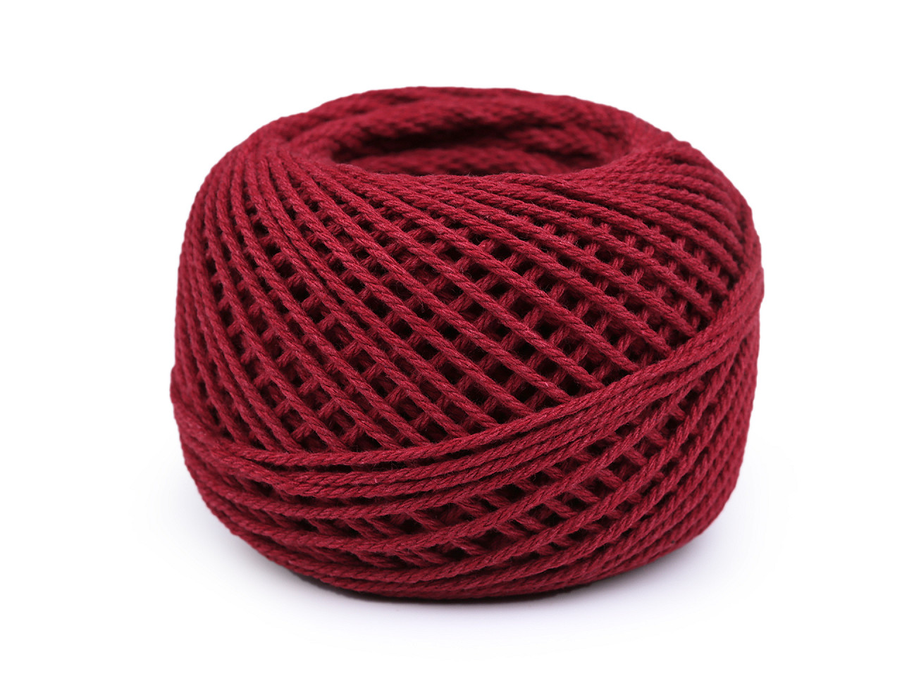 Baumwollgarn für makramee/zum häkeln, 40 g, entwirbar - Weiß (1 Stück)