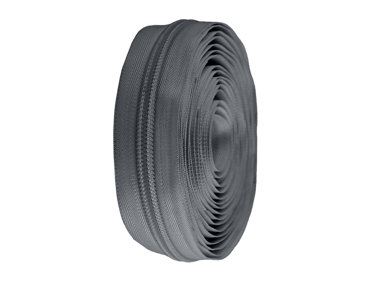 Spiralreißverschluss nr. 10, meterware - Schwarz (1 Meter)