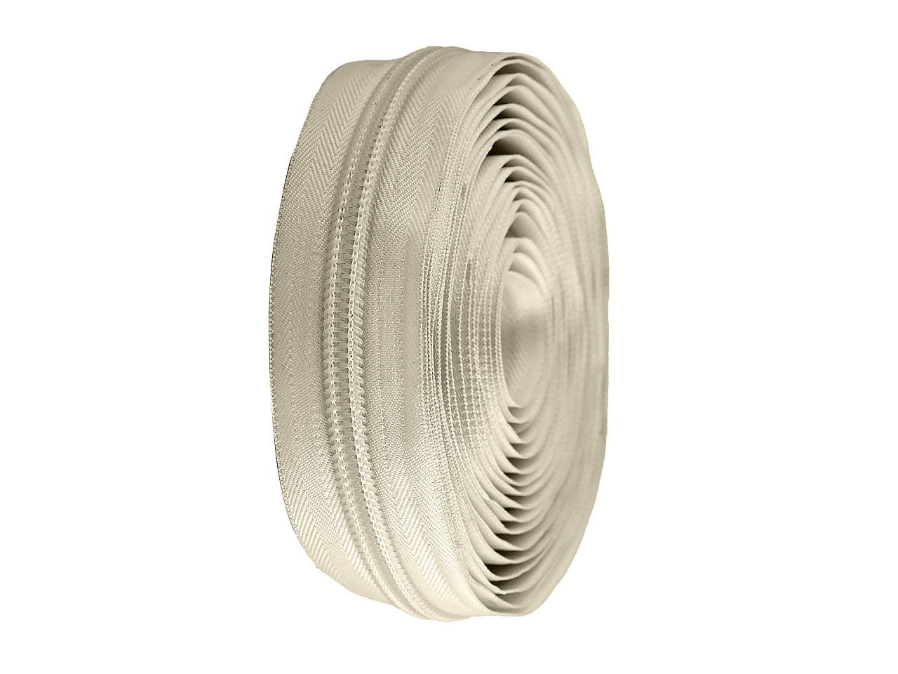 Spiralreißverschluss nr. 10, meterware - Schwarz (1 Meter)