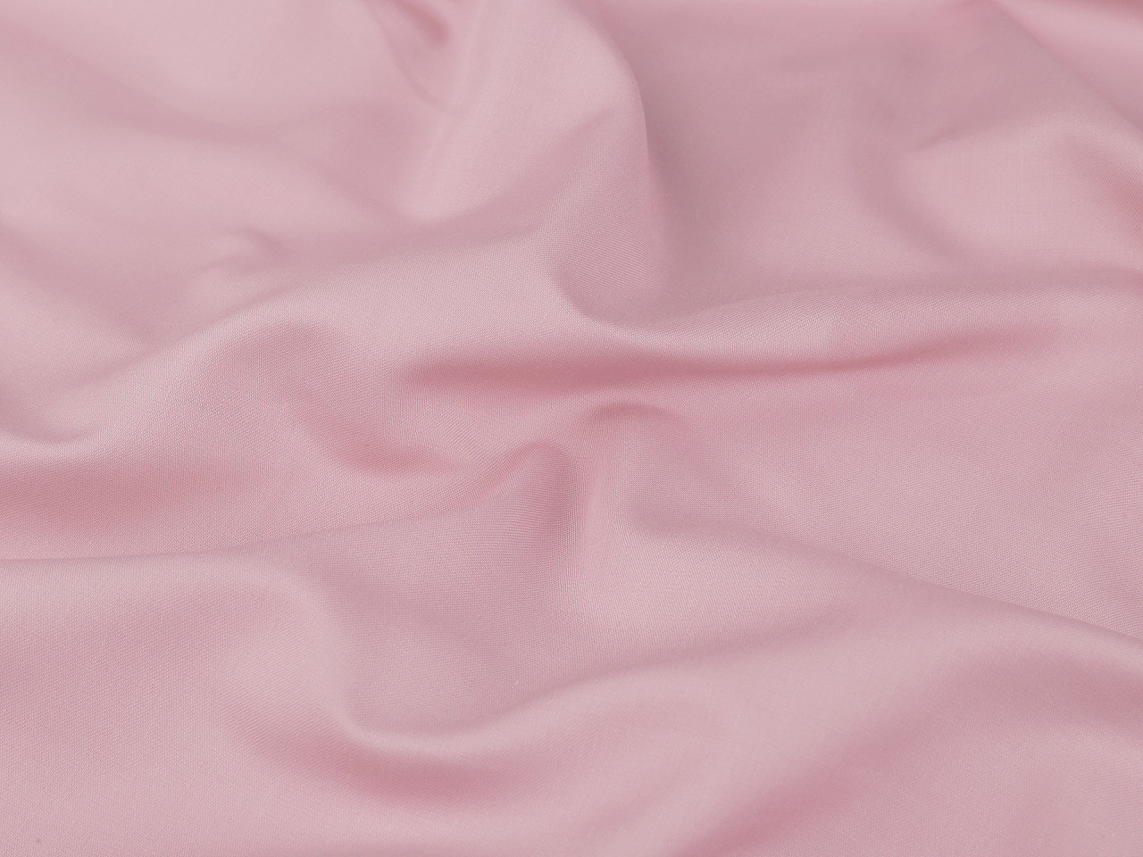 Baumwollsatin glatt breite 220 cm - Altrosa (1 Meter)
