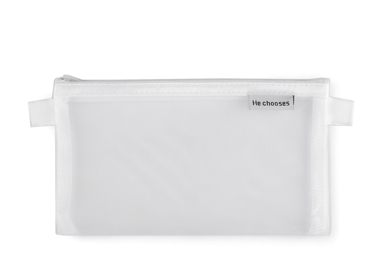 Netzetui, 20 x 12 cm - Hellrosa (1 Stück)