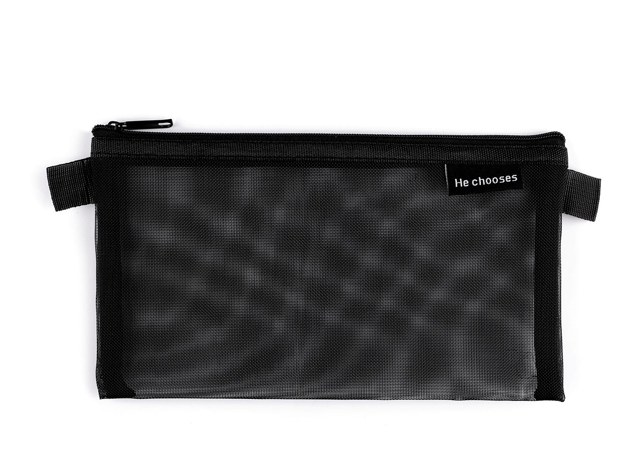 Netzetui, 20 x 12 cm - Hellrosa (1 Stück)