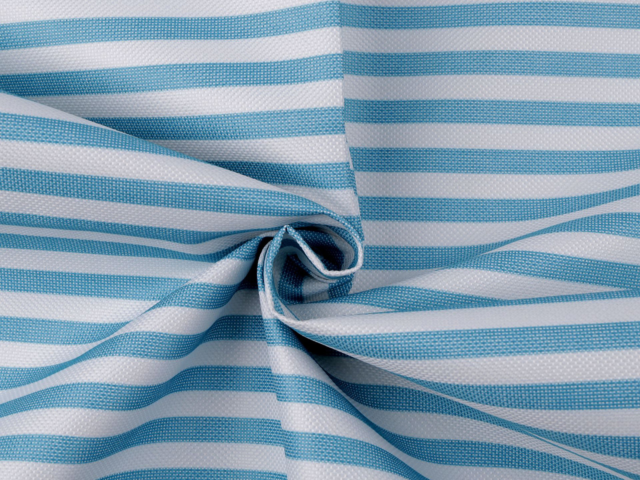 Kinderwagen-stoff 600d streifen mit pvc-behandlung - Braun (1 Meter)