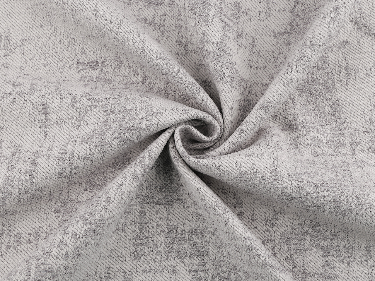 Dekorativer bezugsstoff mit chenille-struktur - Hellbeige (1 Meter)