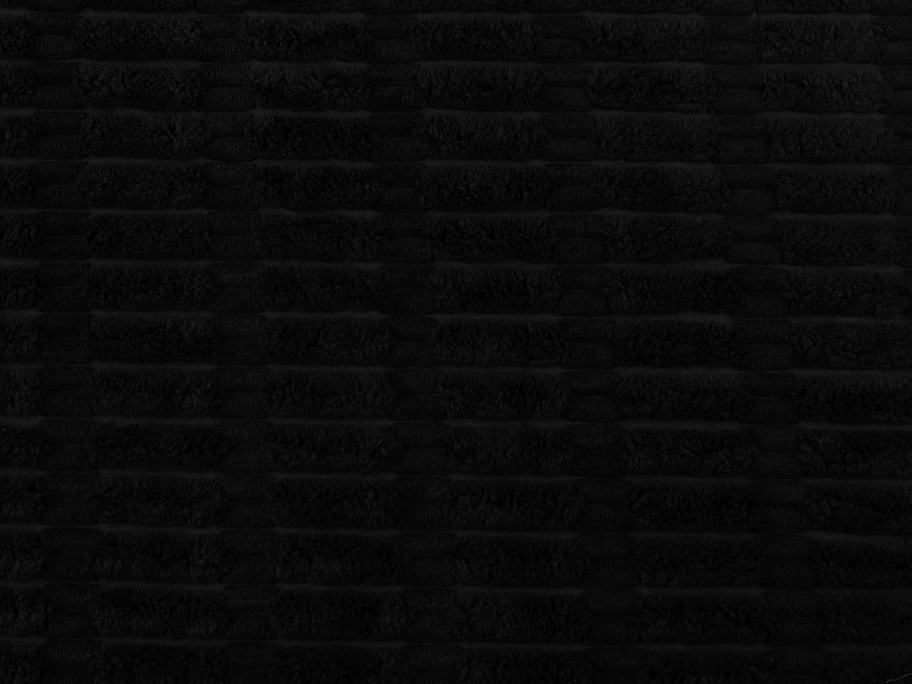 Dekostoff mit 3d-plüschstruktur - Grün (1 Meter)