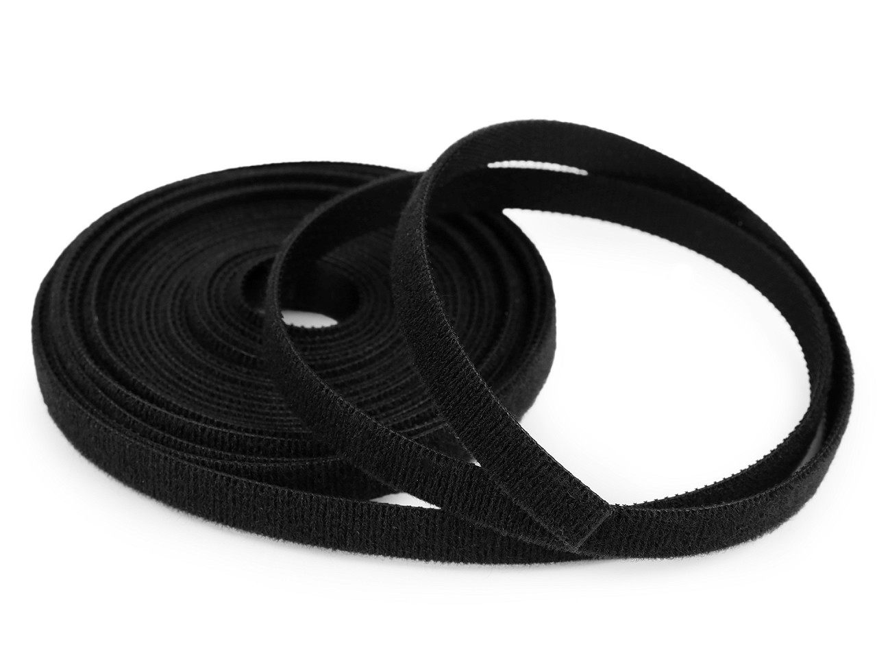 Klettverschluss für haus und garten doppelseitig, breite 10 mm - Weiß (5 Meter)